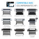 HP 72 cartouche d'encre DesignJet cyan, 130 ml - C9371A