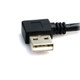 StarTech.com Câble USB A vers USB B coudé à angle droit 91 cm - M/M - Noir - USB2HAB2RA3