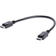 StarTech.com  câble DisplayPort 0,3 m Noir - DISPLPORT1L