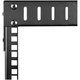 StarTech.com Rack Réseau Mural 8U à 2 Montants, Rack Serveur 19" à Cadre Ouvert avec Profondeur Ajustable, Rack de Données Mural pour IT/AV/Panneau de Patch/ Equipement IT - Écrous et Vis de Fixation Inclus - RK812WALLOA