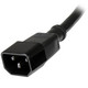 StarTech.com Rallonge de cordon d'alimentation pour ordinateur de 60 cm - C14 vers C13 - PXT1002