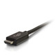 C2G Câble adaptateur DisplayPort™ mâle vers HDMI® mâle de 0,9 m - Noir - 54325