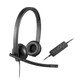 Logitech USB Headset H570e Casque Avec fil Arceau Bureau/Centre d'appels Noir - 981-000574