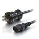 C2G  câble électrique Noir 1,8 m NEMA 5-15P Coupleur C13 - 48015