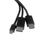 StarTech.com Câble adaptateur HDMI, DisplayPort ou Mini DisplayPort vers HDMI de 2 m - Noir - DPMDPHD2HD