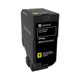 Lexmark CX725 Cartouche de toner 1 pièce(s) Original Jaune - 84C0H40