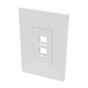 Tripp Lite  Plaque de commutation et obturateur Blanc - N080-102