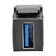 Tripp Lite  câble USB USB 3.2 Gen 1 (3.1 Gen 1) 0,3 m USB A Noir - U325-001-KPA-BK