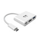Tripp Lite  adaptateur graphique USB 3840 x 2160 pixels Blanc - U444-06N-H4U-C
