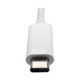 Tripp Lite  station d'accueil USB 3.2 Gen 1 (3.1 Gen 1) Type-C Blanc - U444-06N-HU-C