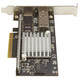 StarTech.com Carte réseau PCI Express à 1 port fibre optique 10 Gigabit Ethernet SFP+ ouvert - Chipset Intel - MM/SM - PEX10000SFPI