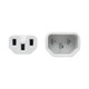 Tripp Lite  câble électrique Blanc 0,6 m Coupleur C14 Coupleur C15 - P018-002-AWH