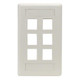 Black Box  Plaque de commutation et obturateur Blanc - WPT480