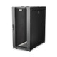 StarTech.com Armoire Rack Serveur 25U à 4 Montants, Armoire Verrouillable 19" pour Ordinateur/AV/Équipement IT, Rack Réseau pour Bureau/Domicile avec Roulettes et Rails de Montage Ajustables - RK2537BKM