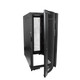 StarTech.com Armoire Rack Serveur 25U à 4 Montants, Armoire Verrouillable 19" pour Ordinateur/AV/Équipement IT, Rack Réseau pour Bureau/Domicile avec Roulettes et Rails de Montage Ajustables - RK2537BKM