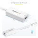 StarTech.com Adaptateur USB-C vers Mini DisplayPort - 4K 60Hz - Blanc - Adaptateur USB 3.1 Type-C vers Mini DP - La Version Mise à Jour est EC - CDP2MDP StarTech.com Adaptateur USB-C vers Mini DisplayPort - 4K 60Hz - Blanc - Adaptateur USB 3.1 Type-C vers Mini DP - La Version Mise à Jour est EC - CDP2MDP