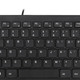 Adesso SlimTouch 111UB clavier Universel USB QWERTY Anglais américain Noir - AKB-111UB