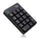 Adesso  clavier numérique Universel RF sans fil Noir - WKB-6010UB