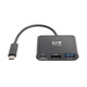 Tripp Lite  adaptateur graphique USB Noir - U444-06N-H4UB-C