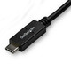 StarTech.com Câble USB-C vers DVI de 3m - Adaptateur Vidéo 1080p (Single Link) USB Type-C (DP Alt Mode HBR2) vers DVI-Digital - Fonctionne avec TB3 - PC Portable vers Écran DVI - CDP2DVI3MBNL