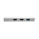Tripp Lite  station d'accueil USB 3.2 Gen 2 (3.1 Gen 2) Type-C Argent - U442-DOCK12-S