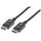 Manhattan  câble DisplayPort 2 m Noir - 307116 Manhattan  câble DisplayPort 2 m Noir - 307116