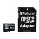 Verbatim Premium 8 Go MicroSDHC Classe 10 - 44081 Verbatim Premium 8 Go MicroSDHC Classe 10 - 44081