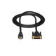 StarTech.com Câble HDMI® vers DVI-D de 1,8m - Mâle / Mâle - Noir - HDMIDVIMM6