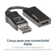 StarTech.com Adaptateur DisplayPort vers HDMI - M/F - Ultra HD 4K 60 Hz - Noir - DP2HD4K60S