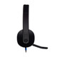 Logitech  casque Avec fil Arceau Bureau/Centre d'appels Noir - 981-000510