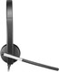 Logitech  casque Avec fil Arceau Bureau/Centre d'appels USB Type-A Noir, Argent - 981-000513