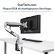 StarTech.com Support VESA pour Client Léger (jusqu'à 5kg) - Montage sous Bureau / Derrière Écran pour mini PC - ACCSMNT