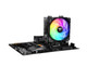 Thermaltake UX200 SE ARGB Processeur Refroidisseur d'air 12 cm Noir, Blanc - CL-P105-AL12SW-A