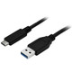 StarTech.com Câble de Charge USB-A vers USB-C de 1m, USB 5Gbps, Charge et Synchronisation, 3A, USB 3.0 - Cordon de Charge USB - USB315AC1M