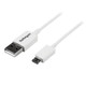 StarTech.com Câble Micro USB 1 m - A vers Micro B - Blanc - USBPAUB1MW