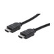 Manhattan  câble HDMI 1 m HDMI Type A (Standard) Noir - 308816
