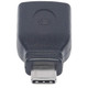Manhattan Adaptateur USB-C vers USB-A, mâle vers femelle, 5 Gbit/s (USB 3.2 Gen 1 / USB 3.0), noir, garantie à vie, équivalent à USB31CAADG - 354646