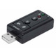 Manhattan  carte sons 7.1 canaux USB - 152341
