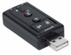 Manhattan  carte sons 7.1 canaux USB - 152341