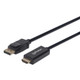 Manhattan  câble vidéo et adaptateur 1,8 m DisplayPort HDMI Noir - 152679