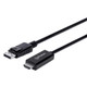 Manhattan  câble vidéo et adaptateur 3 m DisplayPort HDMI Noir - 153218