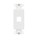 Tripp Lite  Plaque de commutation et obturateur Blanc - N042D-001V-WH