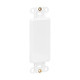Tripp Lite  Plaque de commutation et obturateur Blanc - N042D-100V-WH