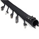 StarTech.com Housse Passe Câbles Néoprène 1m - Fermeture Éclair et Boucle - Diamètre 3cm - Protection Câbles Ordinateur/Alimentation/Réseau/AV - Housse Passe Câbles Flexible - Noir - WKSTNCMZP