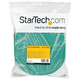 StarTech.com Ruban Auto Agrippant - Rouleau de 30,5 m pour Gestion de Câbles - Ruban Auto-Agrippant - Attaches Câble Ajustables - Sangles de Gestion de Câbles Auto-agrippantes et Réutilisables - Vert - HKLP100GN