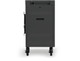 Bretford Cube Cart Mini Classe mobile de charge et de gestion Charbon de bois - TVCM24USBC-CK