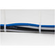 StarTech.com Colliers de Serrage 20 cm Blancs - Largeur 4 mm - Diam. faisceau 55 mm - Résistance traction 22 kg - Fermeture glissière autobloquante nylon avec pointe incurvée - 94V-2/UL -1000 pcs - CBMZT8NK