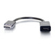 C2G 20 cm Convertisseur adaptateur passif DisplayPort™ mâle vers HDMI® femelle - 4K 30 Hz - 54431