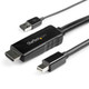 StarTech.com  câble vidéo et adaptateur 1,8 m HDMI Type A (Standard) Mini DisplayPort Noir - HD2DPMM6