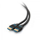 C2G Câble HDMI ultra flexible, haut débit, série de performance de 0,5 m - 4K 60 Hz encastrable dans le mur, certifié CMG (FT4) - 10374 C2G Câble HDMI ultra flexible, haut débit, série de performance de 0,5 m - 4K 60 Hz encastrable dans le mur, certifié CMG (FT4) - 10374